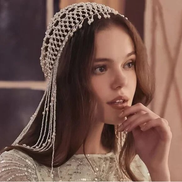 Juliet’s Secret | 2-Piece Vintage Pearl Bridal Set (NWT) - Picture 5 of 7